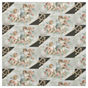 VintagevalentinCherubs Tyg