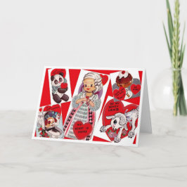 Vintagevalentinen min hjärta är din helgkort