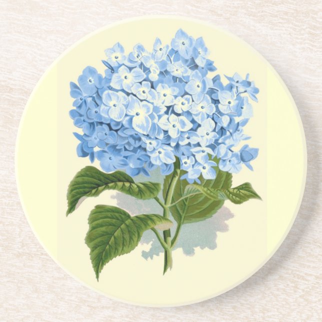 Vintagevanlig hortensia underlägg (Framsidan)
