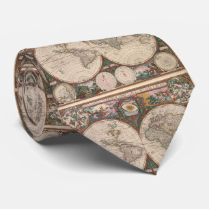 Vintagevärldskarta (1665) 2 slips