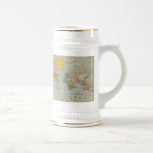 Vintagevärldskarta 1910 sejdel