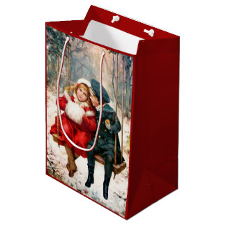 VintageVictorianbarn på gungagåvan hänger lös