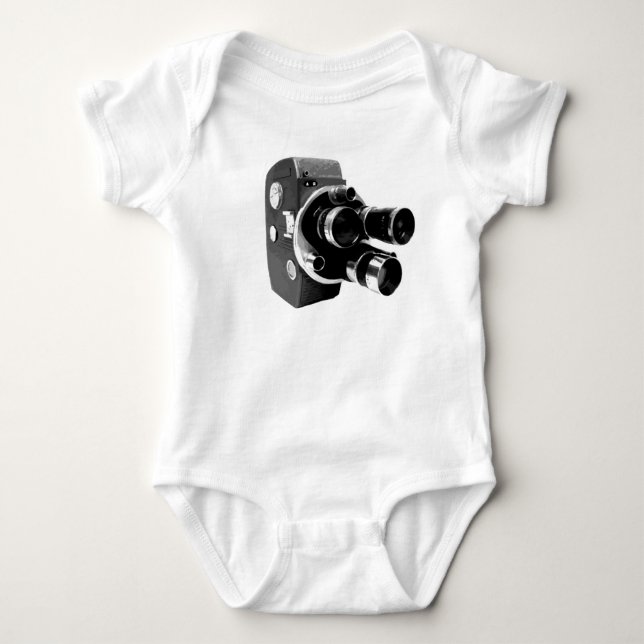 vintagevideokamera t-shirt (Framsida)