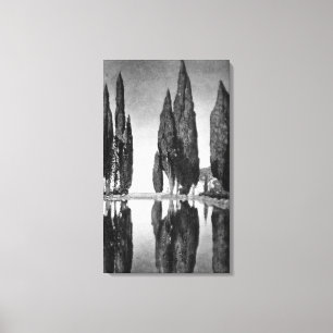 Vintagevillor & trädgårdar: Behållaren Canvastryck