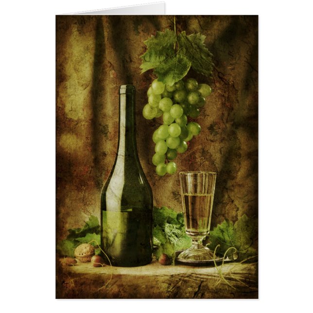 Vintagevinkort Hälsningskort (Framsidan)