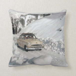 Vintagevintersportar, slinga till kudde