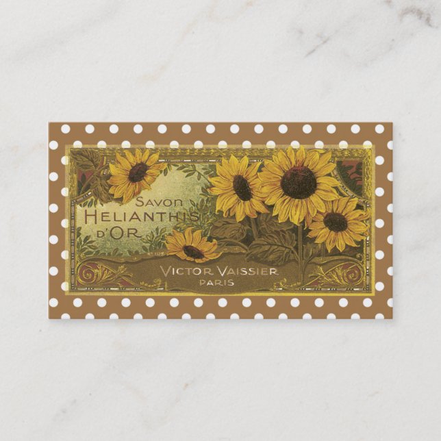 Vintagevisitkort Visitkort (Framsida)