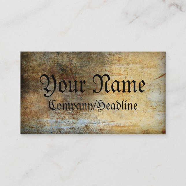 Vintagevisitkort Visitkort (Framsida)