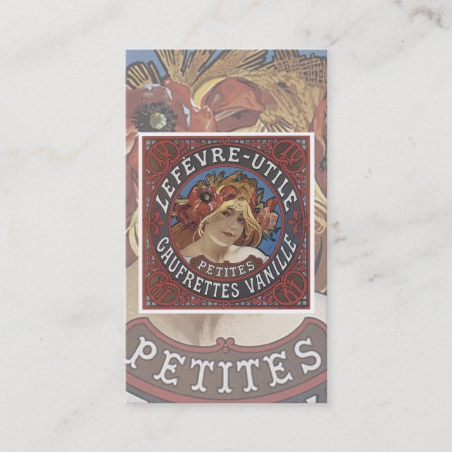 Vintagevisitkort Visitkort (Framsida)