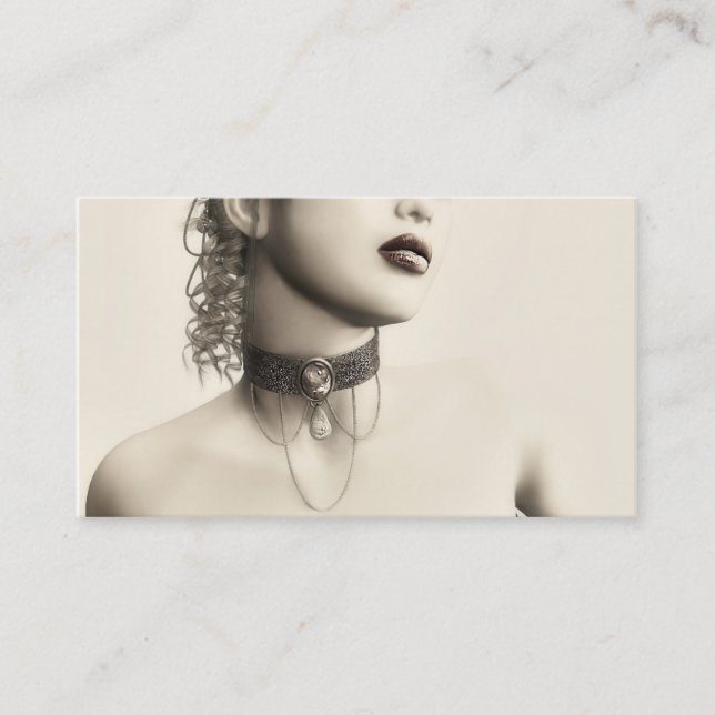 Vintagevisitkortar Visitkort (Framsida)