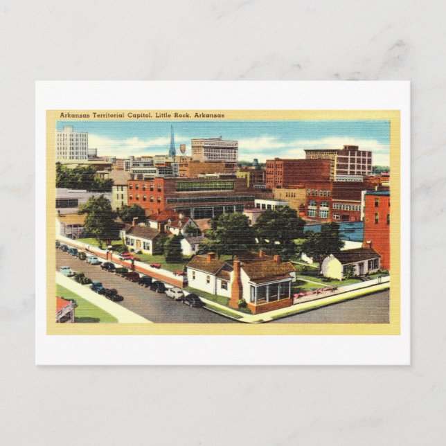 Vintagevy av Little Rock, Arkansas, Vykort (Framsida)