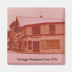 VintageWestport magnet - järnvägställe