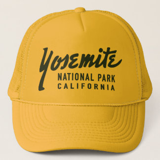 VintageYosemite nationalpark Truckerkeps