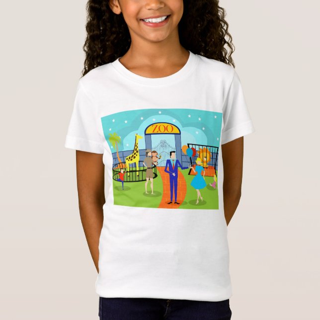 VintageZooT-tröja T Shirt (Framsida)