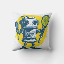 vintaje cute robot steampunk friendly IA 4 Kudde