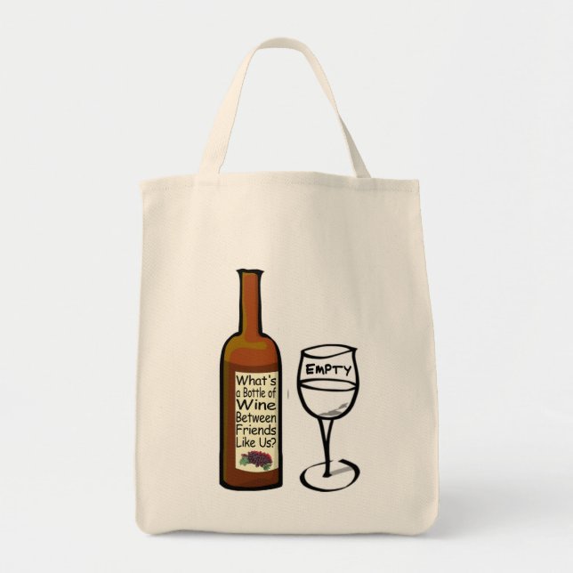 Vintaska mellan vänner Totebag Tygkasse (Framsidan)