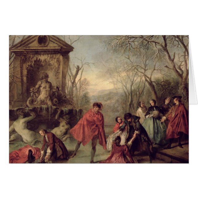 Vinter 1738 hälsningskort (Framsidan Horizontal)