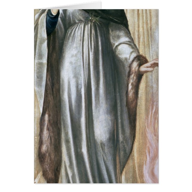 Vinter 1869-70 hälsningskort (Framsidan)