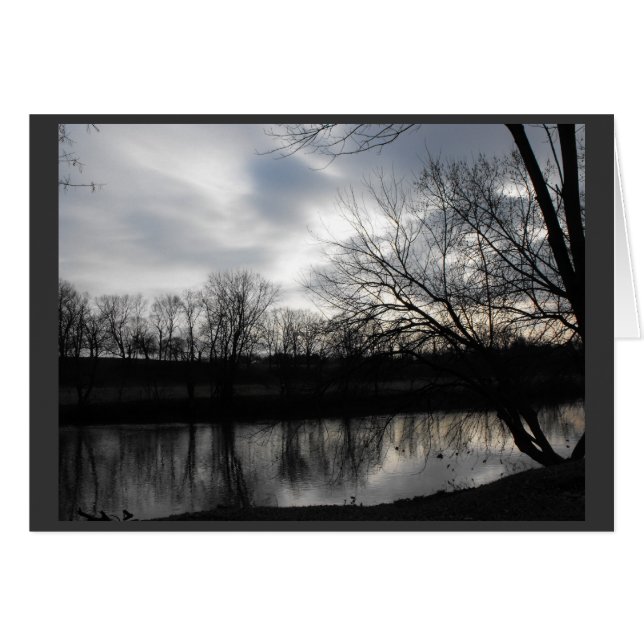 Vinter~ 22 hälsningskort (Framsidan Horizontal)