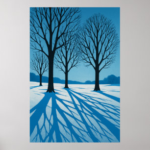 Vinter 7, blå skuggor, Säsong Skriv ut Poster