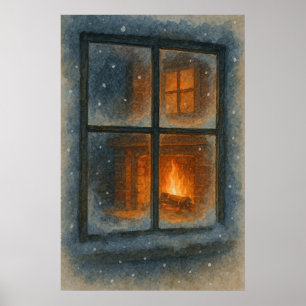 Vinter 8, jordglöd, Säsong Skriv ut Poster