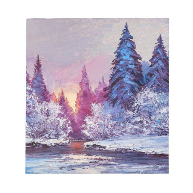 Vinter Anteckningsblock (Framsida)