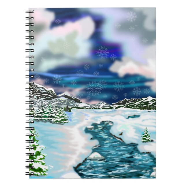 Vinter Anteckningsbok (Framsidan)