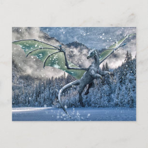 Vinter är här vykort