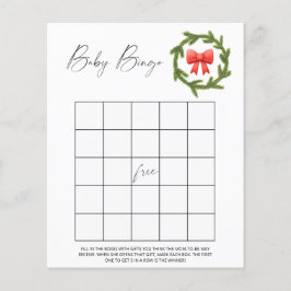 Vinter babybingo spel