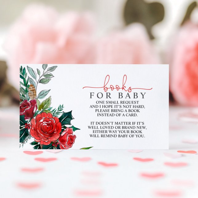 Vinter Barnkalas Bok för Baby Inneslutningskort Tilläggskort (Skapare uppladdad)