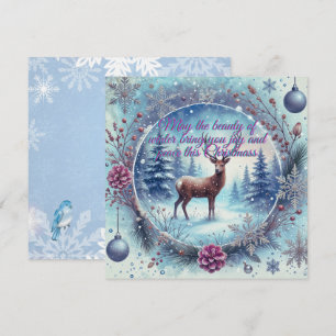 Vinter - Beauty-julkort Julkort