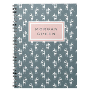 Vinter Beauty ⎢ Monogram bärbar dator Anteckningsbok