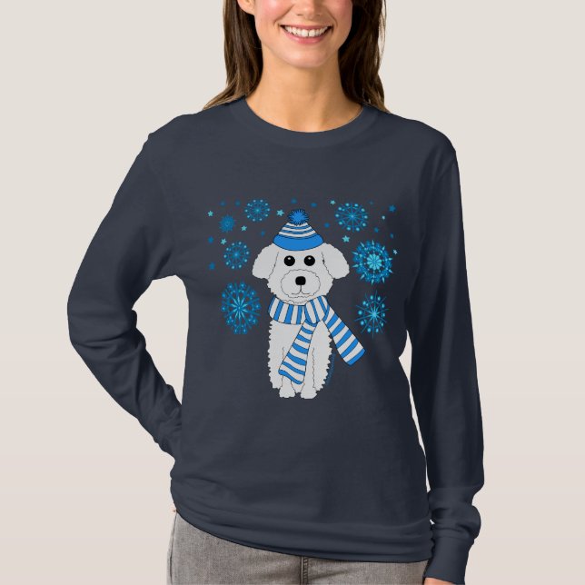 Vinter Bichon Tee (Framsida)