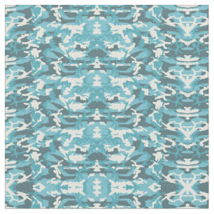 Vinter Blue Camo militärkamouflage väpnade styrkor Tyg