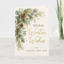 Vinter Botanica Elegant Varm Vinterönskan