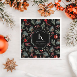 Vinter Botanicals | Monogram Jul Pappersservett