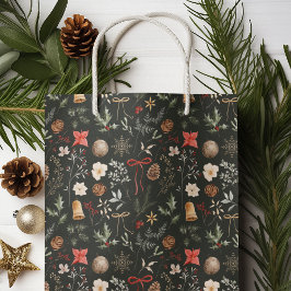 Vinter Botanisk Festlig Jul