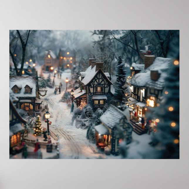 Vinter-byn Poster (Framsidan)