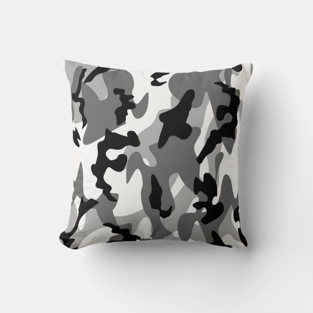 Vinter Camo Kudde (Framsida)