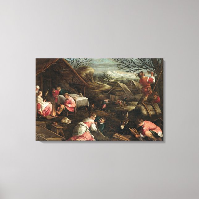 Vinter Canvastryck (Framsida)