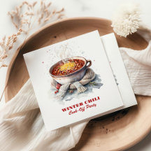 Vinter Chilli Kokkonst Fest | Högtidsfest Bord
