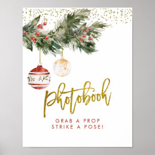 Vinter Deck the Halls Möhippa Photo booth Poster
