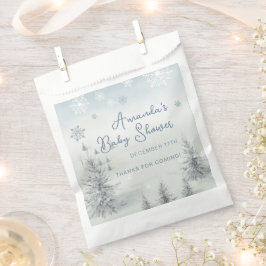 Vinter dess Kall utanför Boy Baby Shower Tack