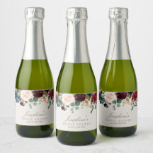Vinter Elegance Mini Sparkling Vin Flaska etikette