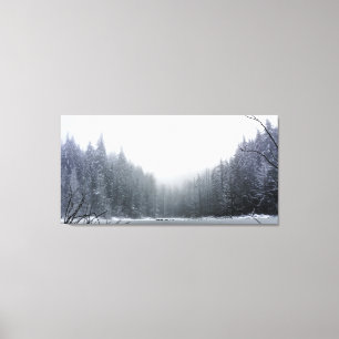 Vinter Enchroachment Canvastryck