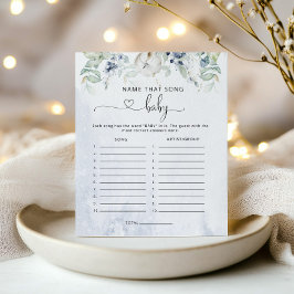 Vinter eukalyptus Gissa låten baby shower spel