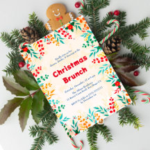 Vinter Eukalyptus Poinsettia Julbrunch