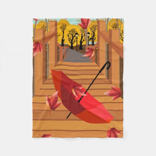 vinter fleecefilt (Framsidan)