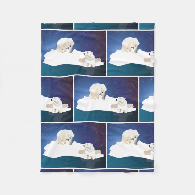 vinter fleecefilt (Framsidan)