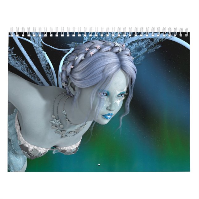 Vinter Flicka Kalender (Omslag)